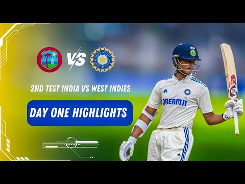 Thumbnail for India vs West Indies 2nd Test 2025 Day 1 Full Highlights | Ind vs WI