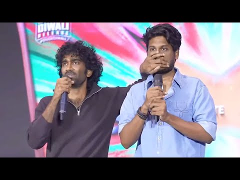 Thumbnail for Pradeep Ranganathan Hilarious Speech @ #Dude Movie Pre Release Event In Hyderabad