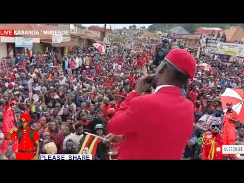 Thumbnail for LIVE : H.E PRESIDENT BOBI WINE LIVE MUBENDE  LIVE  #live #bobiwinelive #bobiwinelive #live