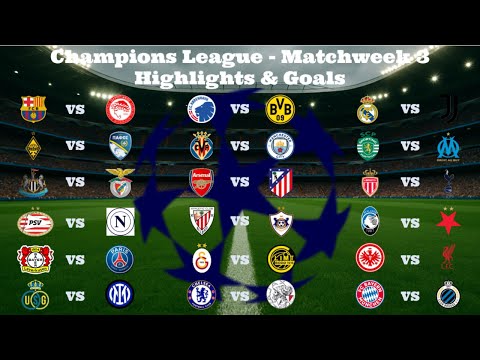 Thumbnail for Champions League - Highlights and Goals - Matchweek 3