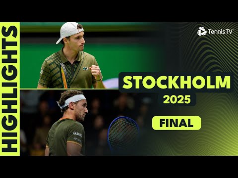 Thumbnail for Ugo Humbert vs Casper Ruud For The Trophy! | Stockholm 2025 Final Highlights