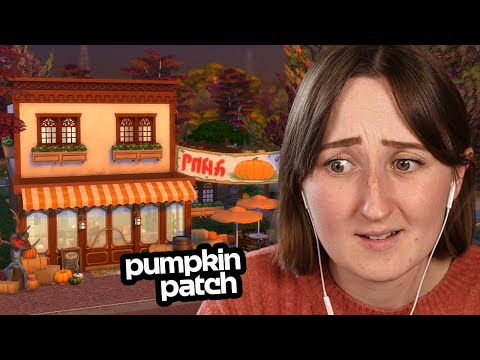 Thumbnail for i built a PUMPKIN PATCH in the sims!