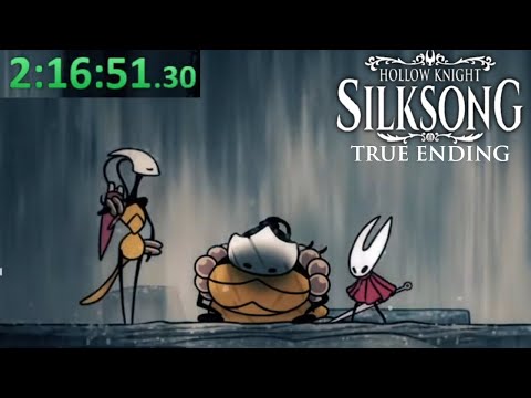 Thumbnail for Silksong True Ending speedruns for World Record/Sub 3:30!