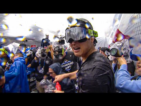 Thumbnail for Dodgers WIN the NLCS! 🏆 FULL Locker Room Celebration