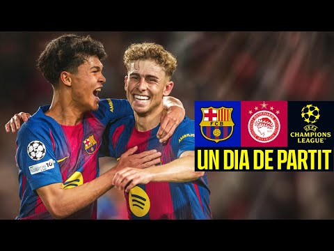 Thumbnail for FC BARCELONA 6 vs 1 OLYMPIAKOS | GOAL FEST IN EUROPE🔥 | Un Dia De Partit 🔵🔴
