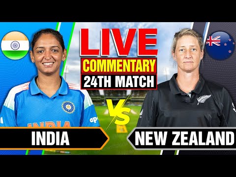 Thumbnail for 🔴Live: India vs New Zealand | 24th Match | Live Cricket Score & Commentary