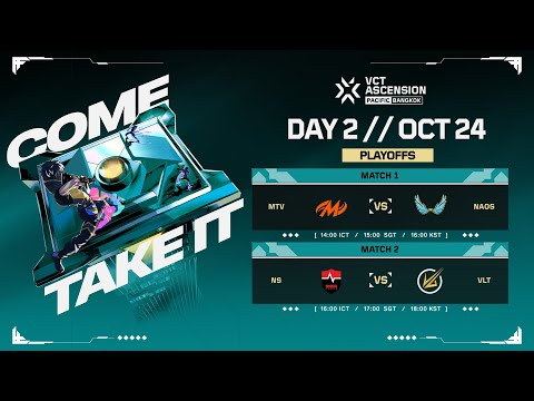 Thumbnail for VLT vs NS - VCT ASCENSION Pacific 2025 - Playoffs - Day 2