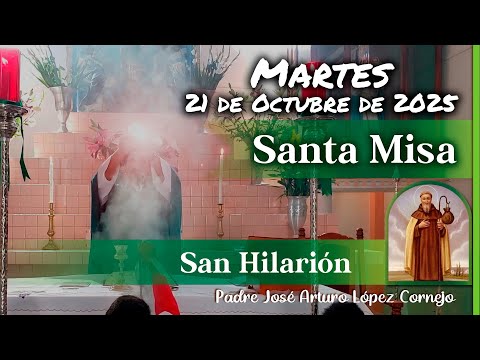 Thumbnail for ✅ MISA DE HOY martes 21 de Octubre del 2025 - Padre Arturo Cornejo