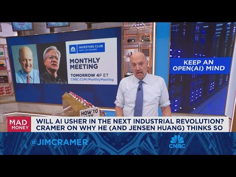 Thumbnail for Jim Cramer says he is not worried about the amount of AI spend by the hyperscalers