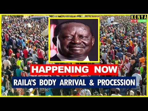 Thumbnail for LIVE - Raila's Body Procession and Public Viewing