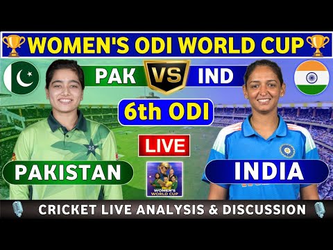 Thumbnail for India Women vs Pakistan Women, 6th ODI Match Analysis and Discussion INDW vs PAKW 6th Match