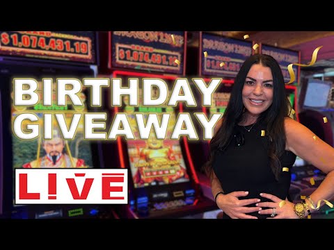 Thumbnail for 🔴 LIVE: Big Birthday Party Giveaways! Win Tickets and a Room at Peppermill! | Casino Carisa