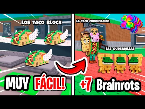 Thumbnail for ¡COMO CONSEGUIR LOS TACO BLOCKS y Todas sus NUEVAS RECOMPENSAS! Actualización Steal a Brainrot