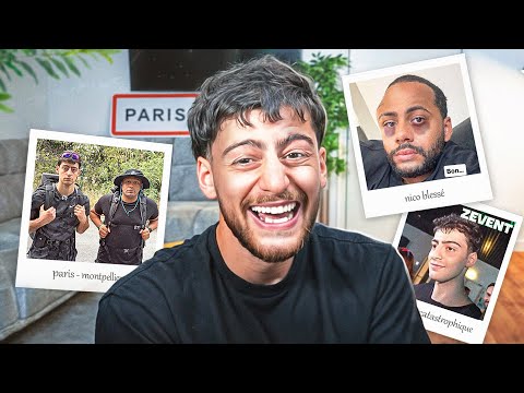 Thumbnail for Le mois le plus FOU et CATASTROPHIQUE de ma VIE 💀 (Nico a failli MOURIR, Zevent, Marche...) DEBRIEF
