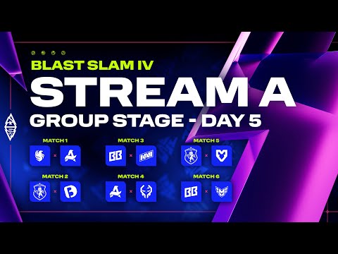 Thumbnail for BLAST Slam IV, Group Stage, Day 5: Stream A - Dota 2 LIVE