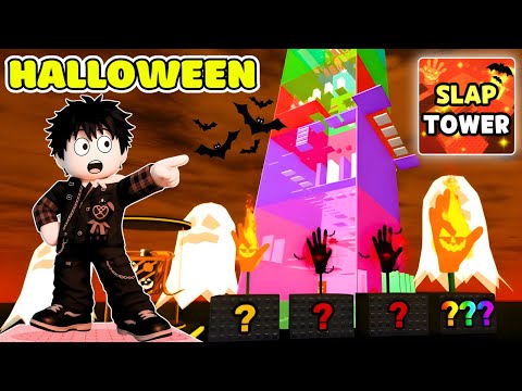 Thumbnail for Slap Tower | Mình Đã Phá Đảo Tower Troll Phiên Bản Halloween Map Siêu Đẹp