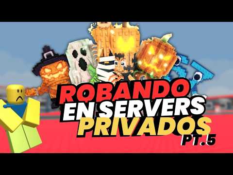 Thumbnail for ROBANDO en SERVIDORES PRIVADOS de STEAL A BRAINROT ROBLOX (YOUTUBER ME ROBA😭)/ DIA 5
