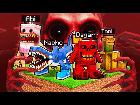 Thumbnail for Sobreviví como BRAINROT TERRORÍFICO en un Chunk de Terror en Minecraft!