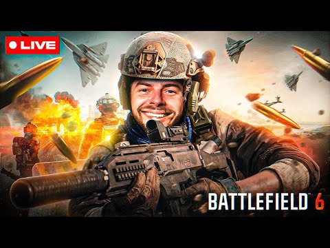 Thumbnail for 🔴 BATTLEFIELD 6 IS HERE 🔴 CAN'T END UNTIL I DROP 100 KILLS 🔴 100T NADESHOT