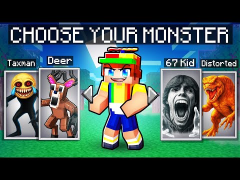 Thumbnail for Minecraft, But you Choose your Horror Monster!