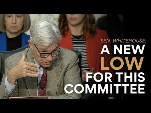 Thumbnail for Sen. Whitehouse on AG Bondi Hearing: "An Awful Day in the History of this Committee"