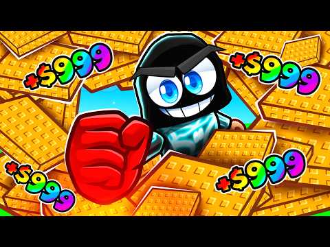 Thumbnail for We Punched WALLS To Make TRILLIONS in Roblox!