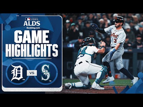 Thumbnail for Tigers vs. Mariners ALDS Game 5 Highlights (10/10/25) | MLB Highlights