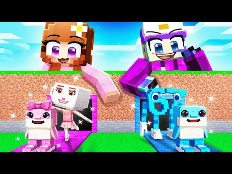 Thumbnail for BOYS vs GIRLS in Minecraft Steal a Brainrot!