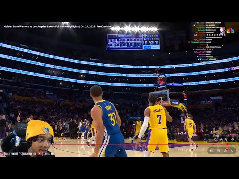 Thumbnail for FlightReacts To WARRIORS at LAKERS | FULL GAME HIGHLIGHTS | October 21, 2025!