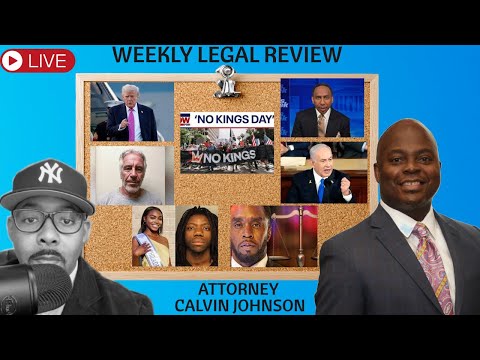 Thumbnail for Weekly Legal: Diddy’s Pardon, Trump’s Gaza, Jasmine Crockett vs. Stephen A. Smith & #Epstein