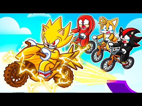 Thumbnail for I Pretended to be a NOOB in Roblox BIKE OBBY, Then Became SUPER SONIC!