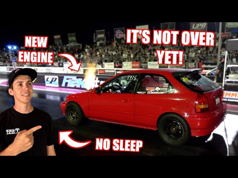 Thumbnail for I Didn't Sleep for 40Hrs To Rebuild My Blown Up Civic...