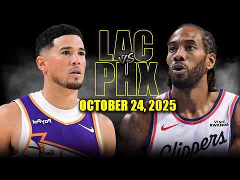 Thumbnail for Los Angeles Clippers vs Phoenix Suns Full Game Highlights - October 24, 2025 | NBA Season
