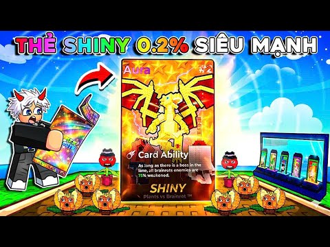 Thumbnail for BI HUỲNH MỞ THẺ SHINY SỞ HỮU TẤT CẢ NGUYÊN TỐ MẠNH NHẤT PHÁ ĐẢO PLANT VS BRAINROT