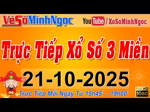 Thumbnail for Xổ Số Minh Ngọc, Trực Tiếp Xổ Số Ngày 21/10/2025: KQXS Miền Nam XSMN, Miền Trung XSMT, Miền Bắc XSMB