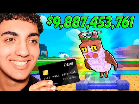 Thumbnail for Spending $9,522,467 On GATTOLINI OWLINI... (Plants VS Brainrots)