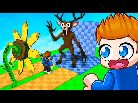 Thumbnail for ROŚLINY vs JELEŃ z PRZETRWAJ 100 NOCY 🌙 w LESIE w Roblox!