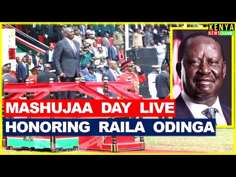 Thumbnail for LIVE - Mashujaa Day Celebrations led by President Ruto to honor Raila Odinga at Kitui
