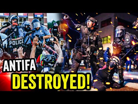 Thumbnail for Portland ANTIFA Gets BRUTALLY DESTROYED By Trump's ICE Agents!!!