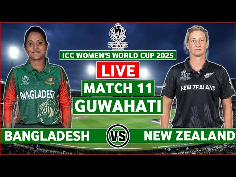 Thumbnail for Bangladesh vs New Zealand Live | BAN W vs NZ W Live Scores & Commentary | ICC Womens World Cup Live