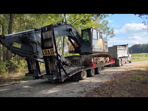 Thumbnail for New Driveways And Hauling The Big Machine For The First Time!
