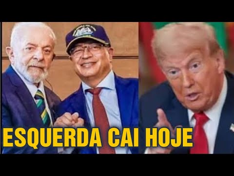 Thumbnail for #2 ESQUERDA CAI HOJE E TRUMP COMEMORA AÇÃO.