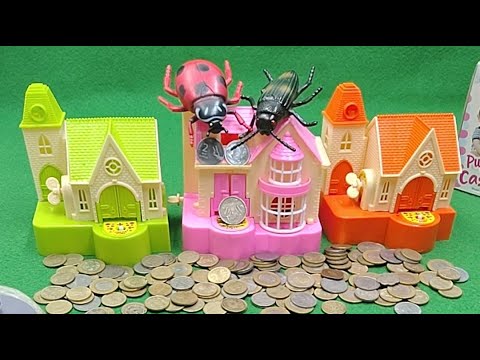 Thumbnail for unbelievable coin eating Bank unboxing review live stream dog house piggy Bank