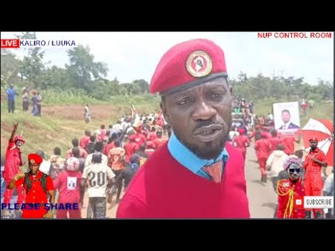 Thumbnail for LIVE : H.E PRESIDENT BOBI WINE LIVE IN KALIRO / LUUKA LIVE #live #bobiwinelive #bobiwinelive