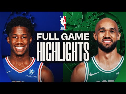 Thumbnail for 76ERS at CELTICS | FULL GAME HIGHLIGHTS | October 22, 2025