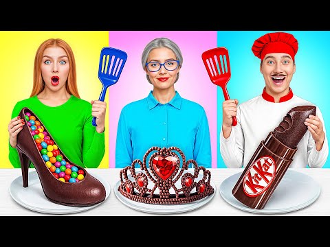 Thumbnail for Me vs Grandma Cooking Challenge | Funny Cooking Tricks by Multi DO Challenge