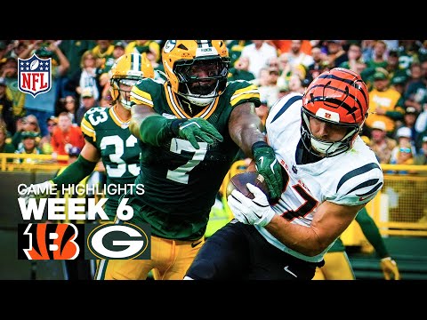 Thumbnail for Cincinnati Bengals vs Green Bay Packers Game Highlights | 2025 NFL Season Week 6