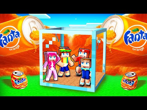 Thumbnail for Fanta Tsunami vs Doomsday Bunker in Minecraft!