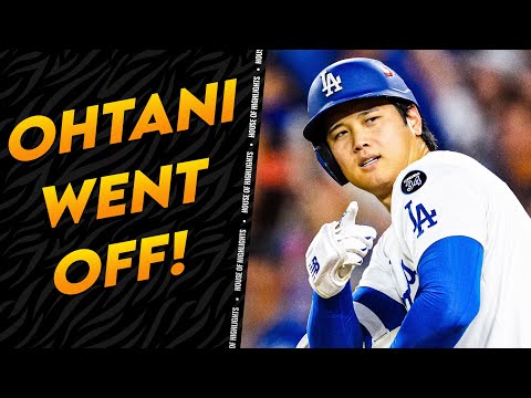 Thumbnail for Shohei Ohtani GOES CRAZY 😳 3 HR & 10 K | Full Game 4 Highlights vs Brewers