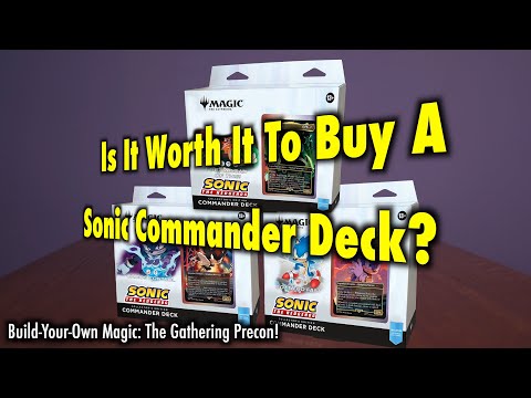 Thumbnail for Is It Worth It To Buy A Sonic The Hedgehog Commander Deck? | Build-Your-Own For Magic The Gathering!